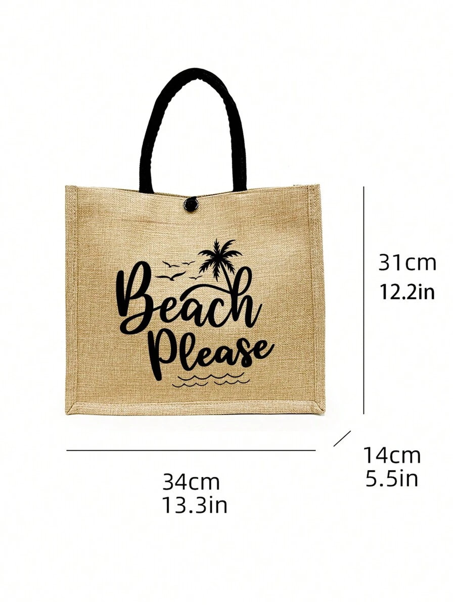 Compre 1 Leve 2 - Bolsa Beach Please (Praia Por Favor)