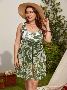 Maiô Praia Boho Plus Size