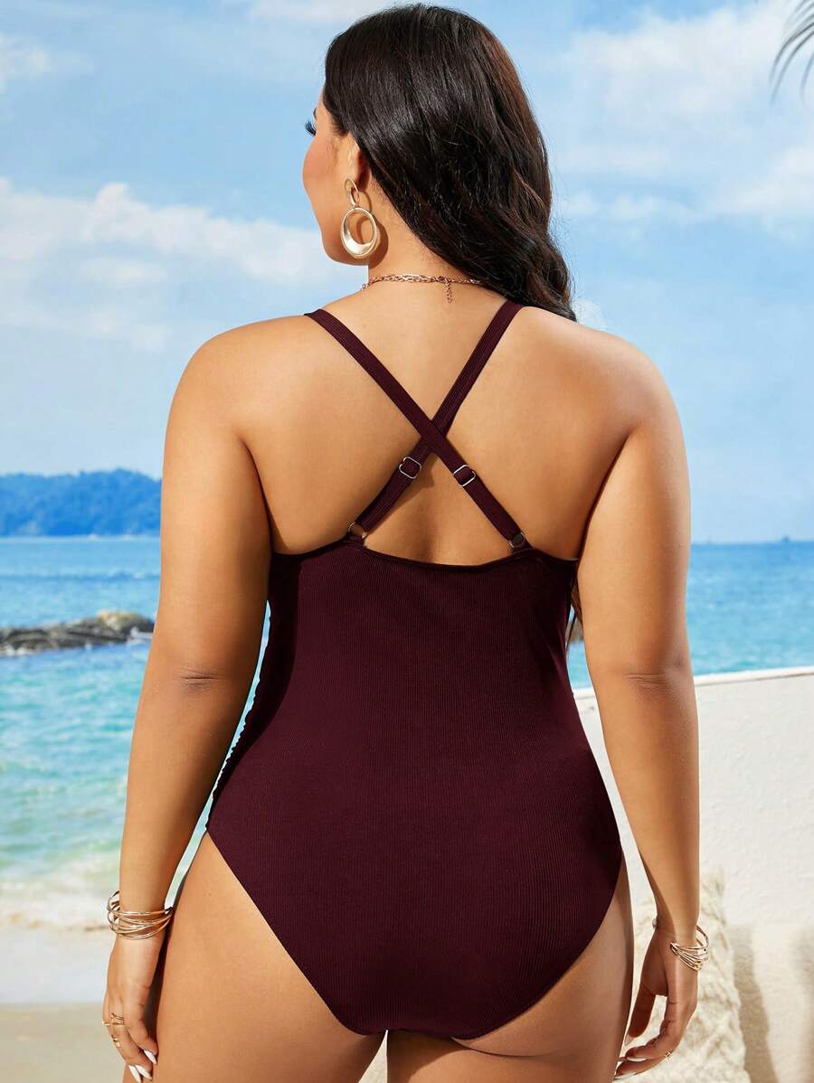 Maiô Maré Alta Plus Size