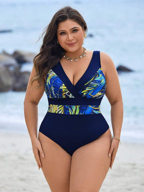 Maiô Paraíso Azul Plus Size
