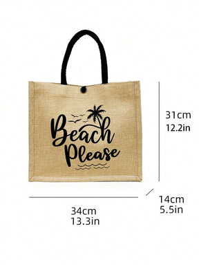 Compre 1 Leve 2 - Bolsa Beach Please (Praia Por Favor)