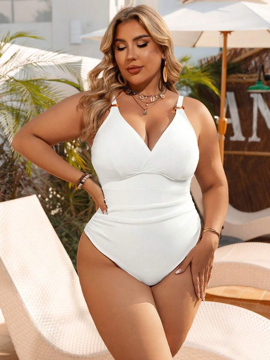 Maiô Maré Alta Plus Size