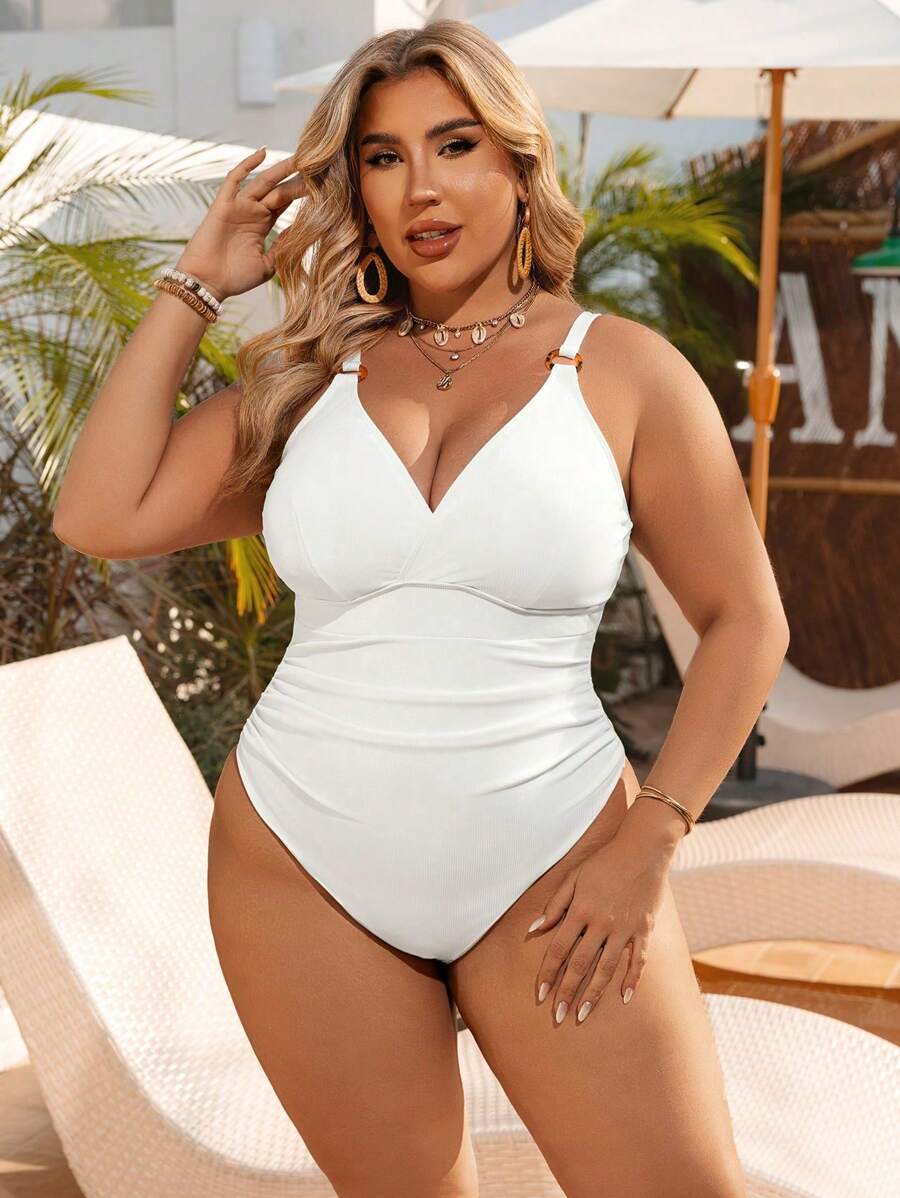 Maiô Maré Alta Plus Size