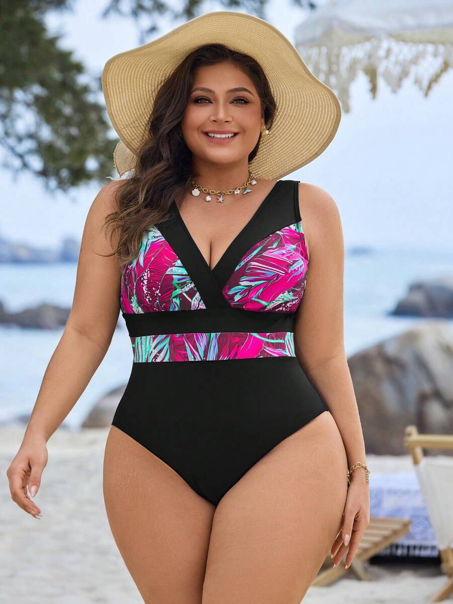 Maiô Paraíso Azul Plus Size