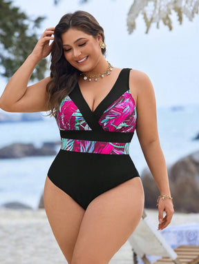 Maiô Paraíso Azul Plus Size
