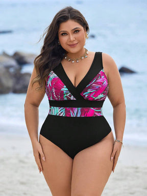Maiô Paraíso Azul Plus Size