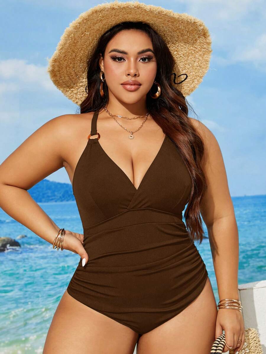 Maiô Maré Alta Plus Size