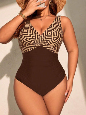 Maiô Encanto Tropical Plus Size