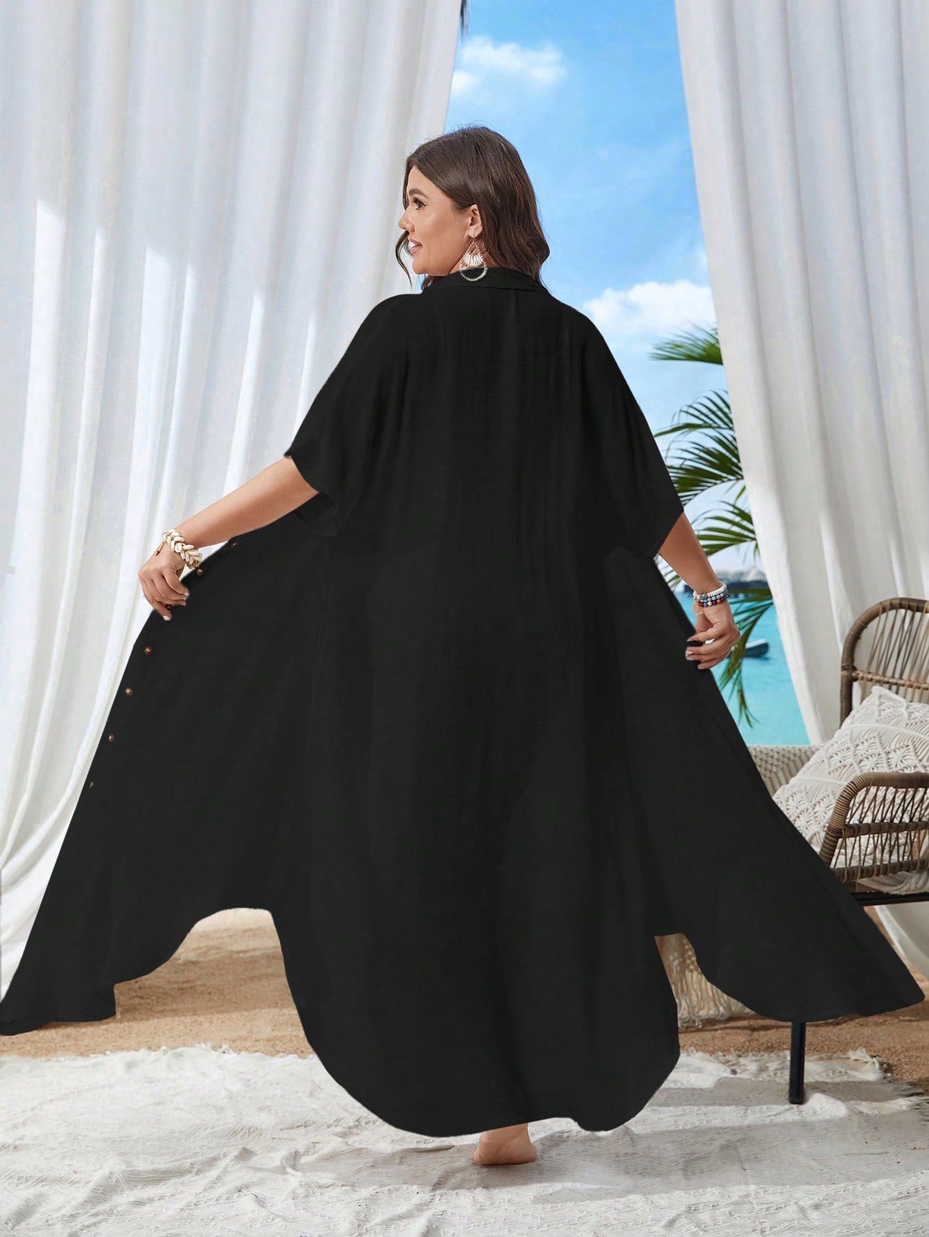 Saída Veraneio Plus Size